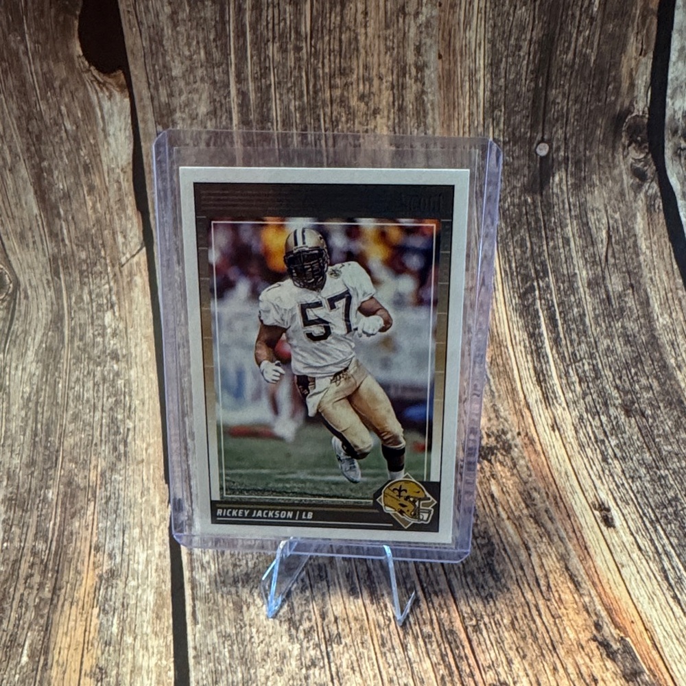 Score 2024 Rickey Jackson No. 207 Football Trading Card Item #PHK2437
